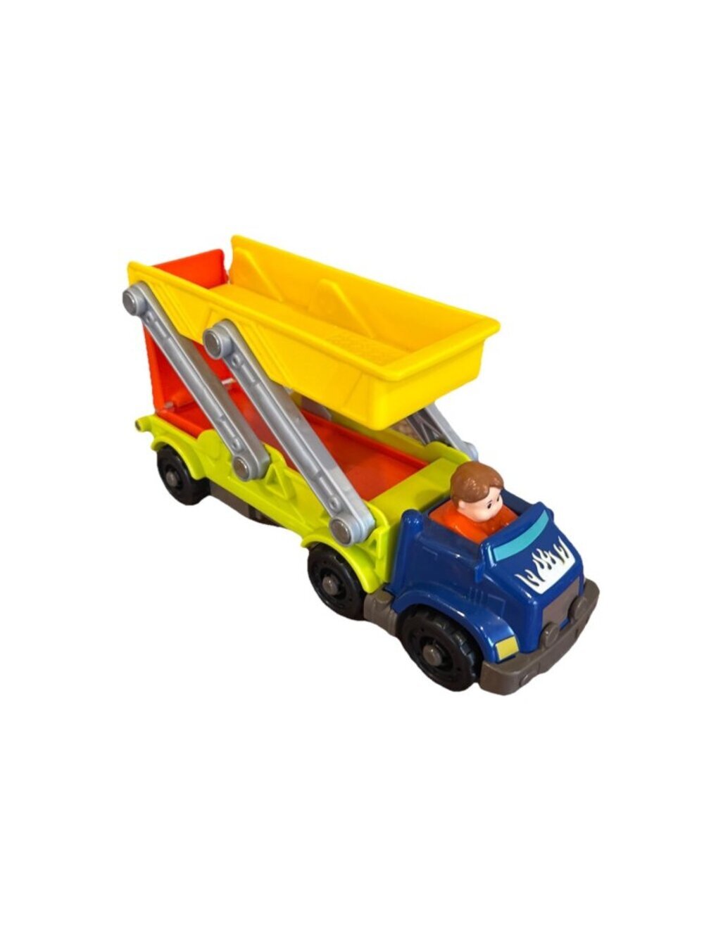 Fisher Price Little People Wheelies Ramp n Go Car Carrier Hauler